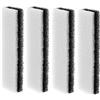 EMSea 4 filtri per fontana d'acqua per gatti, compatibili con WF020 filtri di ricambio per fontana d'acqua, filtri per distributori d'acqua per animali domestici, 12 x 3 x 1,6 cm