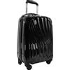 AC Milan 14521, Bagaglio A Mano Unisex Adulto, Nero, Bagaglio a mano da 50 8 cm