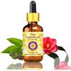Deve Herbes Olio di camelia puro (Camellia kissi) con contagocce in vetro, qualità terapeutica naturale, spremuto a freddo, 15 ml (0,50 oz)