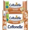 Cottonelle Carta igienica umida, la mia esperienza spa, burro di cashmere e karitè, biodegradabile, senza plastica, richiudibile, confezione conveniente, 12 x 42 salviettine umidificate