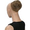 CAISHA Chignon Posticcio Treccia Hepburn-Bun Capelli Elastici Updo Biondo Scuro DC16