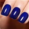 Imtiti Jelly, smalto gel blu scuro, trasparente, per nail art, manicure, salone fai da te a casa, 1 pezzo da 0,5 Fl Oz
