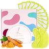 LOPHE Patch Occhi, 30 Pezzi Cerotti per Occhi, Curcuma Maschere Sotto, Idratante Contorno Occhi Antirughe, Occhiaie e Borse Donna e Uomo