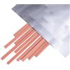 Jnchdghwa BCuP-5 Barre di Brasatura In Rame, 10 Aste, 10 Pollici, Auto-Flussante Piatto per HVAC, per Saldatura di Condizionatori e Frigoriferi.