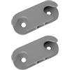 Twowinds Cerniera Scarpiera 110364 Compatibile con Ikea Hemnes (2 pz)