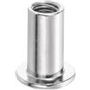 QUARKZMAN Dado A Manicotto Filettato Femmina M6x15mm A Testa Esagonale Per Mobili 10 Pezzi