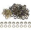 Kozelo Occhielli per Teloni 100set-[10mm 7/16 Foro] Occhielli Metallici Strumento per Scrapbooking Borse Vestiti Fai Da Te Progetto Uso, Piccolo Occhiello, Bronzo