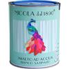 NICOLA VERNICI Smalto Acrilico a Base di Acqua, Per Interni ed Esterni, Made in Italy, Bianco Satinato - Formato 1 lt