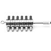 RLOKK HUK 6 Cut Premium Tibbe Lock Pick and Decoder, fabbro strumento di apertura rapida per Ford