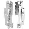 Tbest N, Cerniera a Forbice, Cerniera Idronica per Guardaroba, Cerniera per Scale Mansarda per Impieghi Gravosi, Cerniera per Porta a Chiusura Automatica Set da 2 Cerniere a Molla per