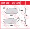 TRW Pastiglie Freno Sinter. Con Abe MCB 598 SV - LUCAS