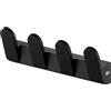 BISK Futura black portasciugamani nero 02952