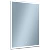 Venti Prymus specchio 60x80 cm rettangolare con illuminazione argento 5907459662290