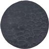 Duschy Bellarina tappetino da bagno 60x60 cm rotonda grigio 767-26