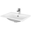 Cersanit Moduo lavabo 60x45 cm rettangolare da incasso bianco lucida K116-043