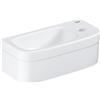 Grohe Euro Ceramic lavabo 37x18 cm semicircolare a parete bianco lucida 39327000