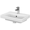 Cersanit Moduo lavabo 50x35 cm rettangolare a parete-da mobile bianco lucida K116-008