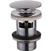 Kuchinox tappo per lavabo cromo CKK02R1