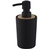 BISK Umbra dispenser di sapone liquido 225 ml legno-nero 07912