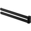 BISK Futura black portasciugamani nero 02968