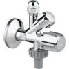 Grohe Was rubinetto d'arresto angolare a parete StarLight Chrome 22035000