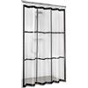 Sealskin Brix tenda doccia 200x180 cm trasparente-nero 210961319