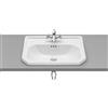 Roca Carmen lavabo 60x45 cm rettangolare da incasso bianco lucida A3270A5000