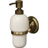 BISK Deco dispenser di sapone liquido 250 ml ceramica-ottone 02213