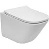 Roca Gap vaso wc sospeso senza brida bianco A34647AS00