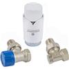 Schlosser Standard set termostatico nichel 602200003