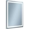 Venti Willa specchio 60x80 cm rettangolare con illuminazione argento 5907722357977