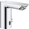 Grohe BauCosmopolitan rubinetto per lavabo verticale elettronico StarLight Chrome 36453000