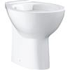 Grohe Bau Ceramic vaso wc a terra senza brida bianco 39431000