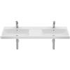 Roca Gap lavabo 140x46 cm rettangolare a parete-doppio bianco lucida A3270MU000