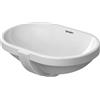 Duravit Foster lavabo 43x28 cm ovale sottopiano bianco lucida 0336430000