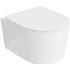 LaVita Loso vaso wc con copriwater a discesa lenta sospeso senza brida bianco lucida 5908211492469