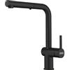 Franke Active rubinetto da cucina verticale nero 115.0653.382