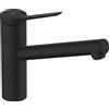 Hansgrohe Zesis M33 rubinetto da cucina verticale nero 74802670