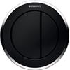 Geberit Typ 10 placca di comando per WC cromo lucido-nero 116.057.KM.1