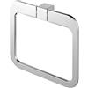 BISK Futura silver portasciugamani cromo 02996