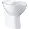 Grohe Bau Ceramic vaso wc a terra senza brida bianco 39430000