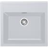 Franke Sirius lavello tectonite 56x53 cm bianco 114.0205.051