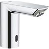 Grohe BauCosmopolitan rubinetto d'arresto per lavabo verticale elettronico StarLight Chrome 36452000