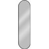 Baltica Design Tiny Border Pastille specchio 40x155 cm ovale nero 5904107905730