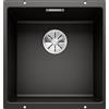 Blanco Subline 400-U lavello in granito 40x40 cm nero 525990