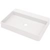 Deante Correo lavabo 60x40 cm rettangolare da appoggio bianco opaca CQR_AU6S