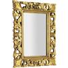 Sapho Samblung specchio 60x80 cm rettangolare oro IN121