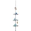 Wenko Premium portaoggetti da bagno cromo 20349100