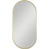 Dubiel Vitrum Joy specchio 40x80 cm ovale oro 5905241010793