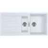 Franke Sirius 2.0 lavello tectonite 100x50 cm bianco 143.0618.670